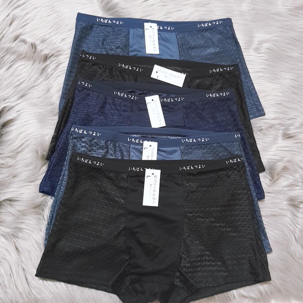SET 4 QUẦN SỊP ĐÙI NAM THÔNG HƠI M J SIÊU HOT