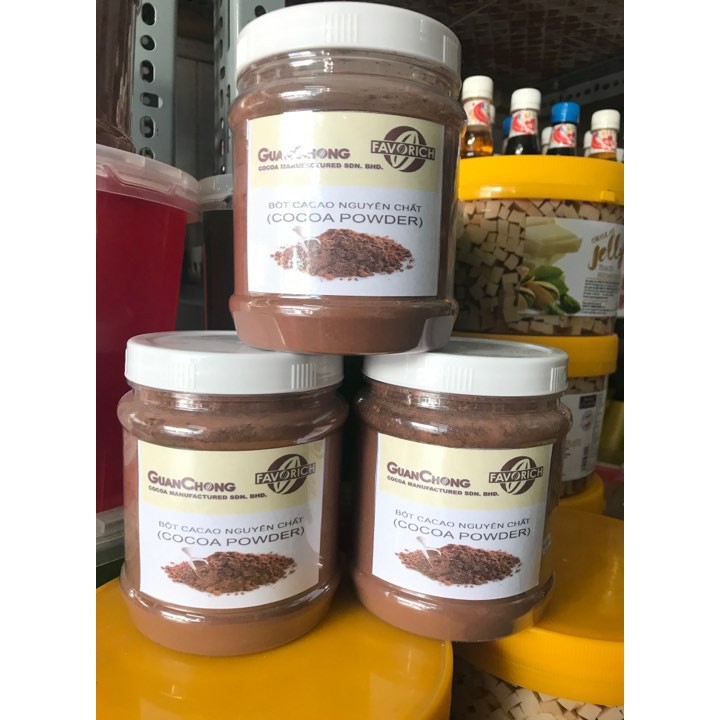 Cacao nguyên chất FAVORICH nhập khẩu indo - hủ 300g