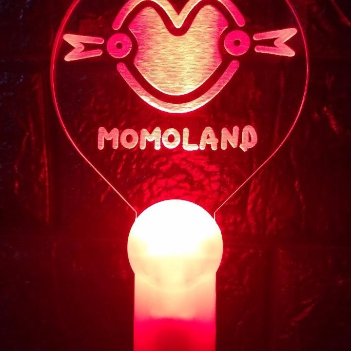 (bản mỏng) Lightstick SUPER M gậy cổ vũ ánh sáng hòa nhạc phát sáng nhóm nhạc idol Hàn quốc tặng ảnh