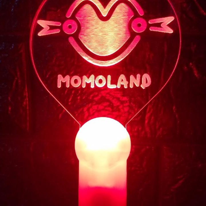 [Mã LIFEBOOK1 giảm 30K đơn 150K] Lightstick Momoland đèn phát sáng phong cách gậy cổ vũ idol thần tượng