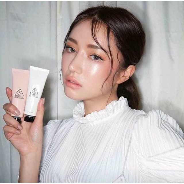 Kem Lót Tăng Độ Căng Bóng Cho Da 3CE Stylenanda Back To Baby Glow Beam Pink 30ml