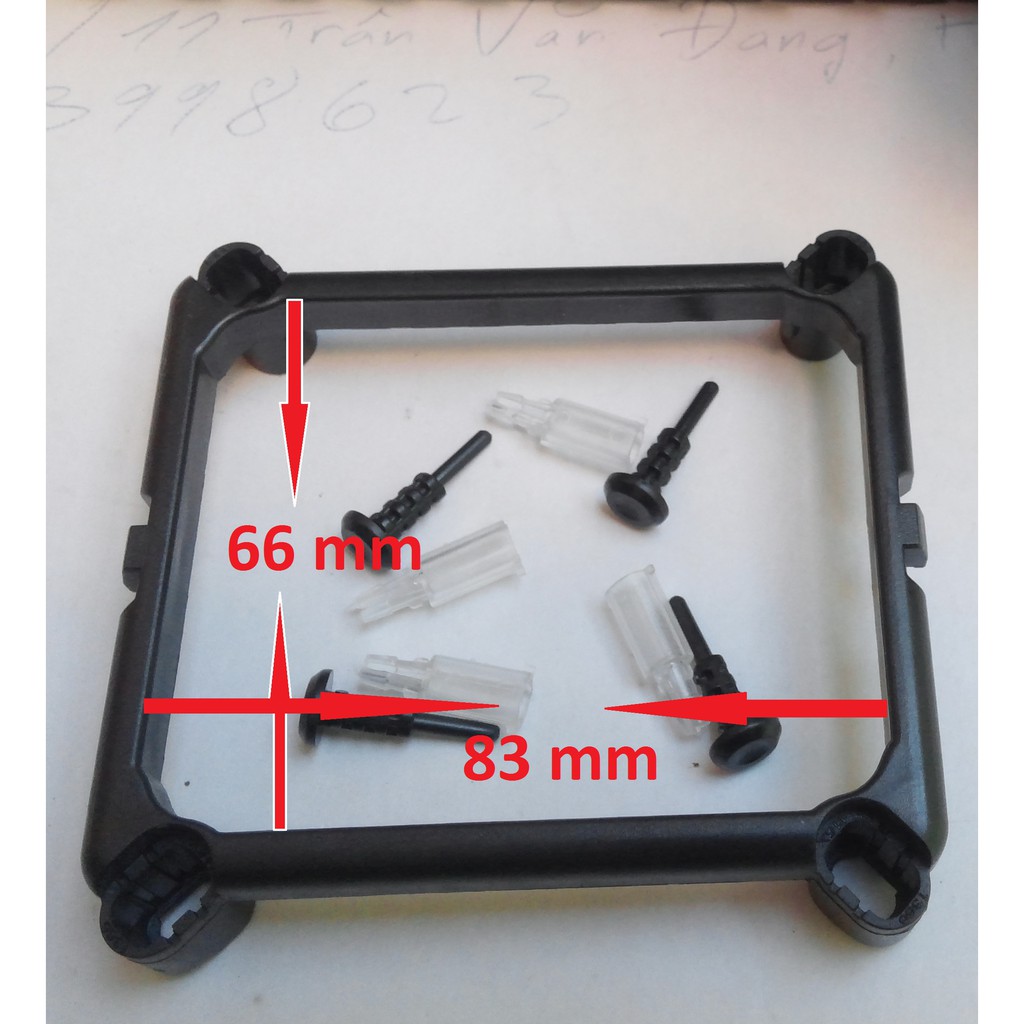 Bộ khung mod tản nhiệt AMD cho Intel soclet 115x 1366