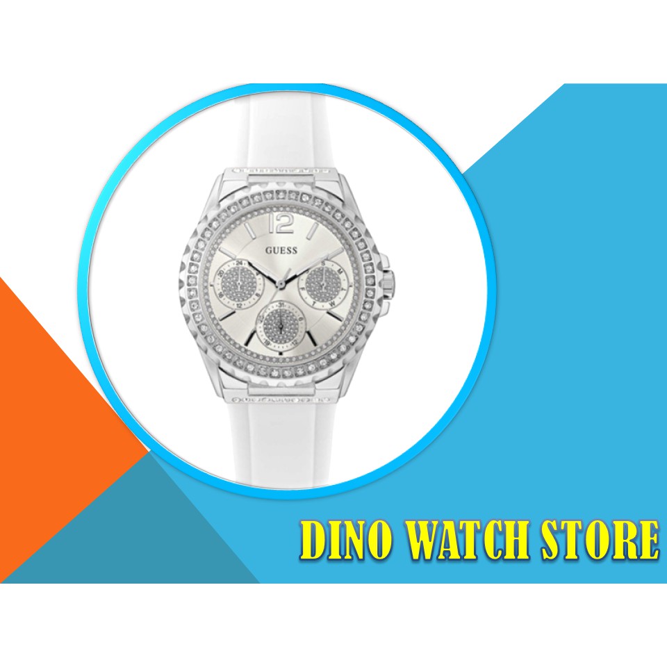 ĐỒNG HỒ UNISEX NỮ THỜI TRANG GUESS W0846L6 MÀU TRẮNG