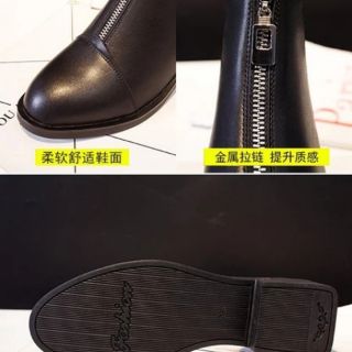 Giày boot kéo khóa (Đang sale)