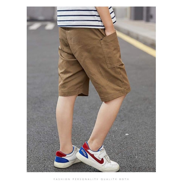 Quần ngố Kaki Hàn Quốc cho bé 20-50kg