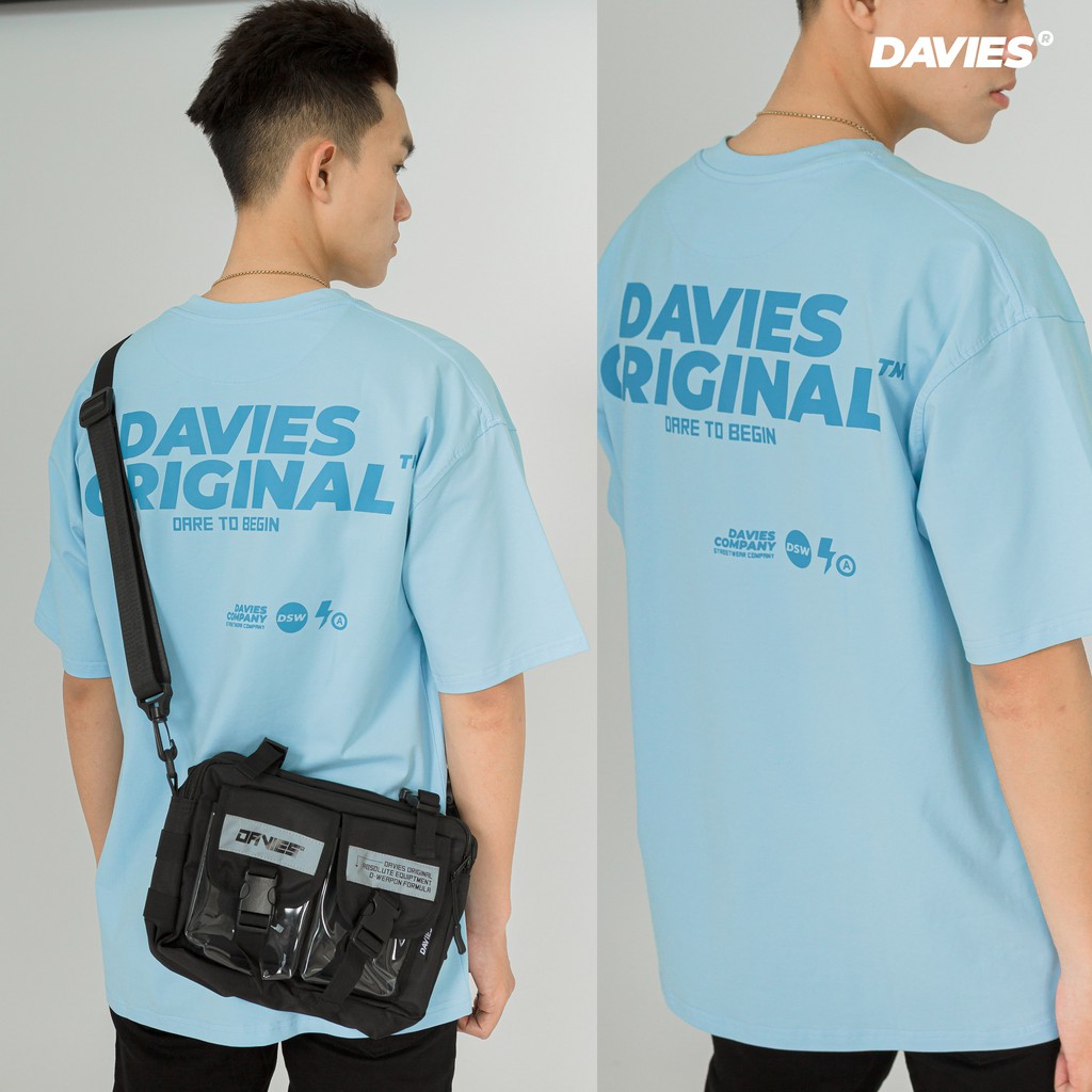 Áo thun nam nữ form rộng tay lỡ nhiều màu basic tee local brand Original M3.0 DAVIES |D26-T11