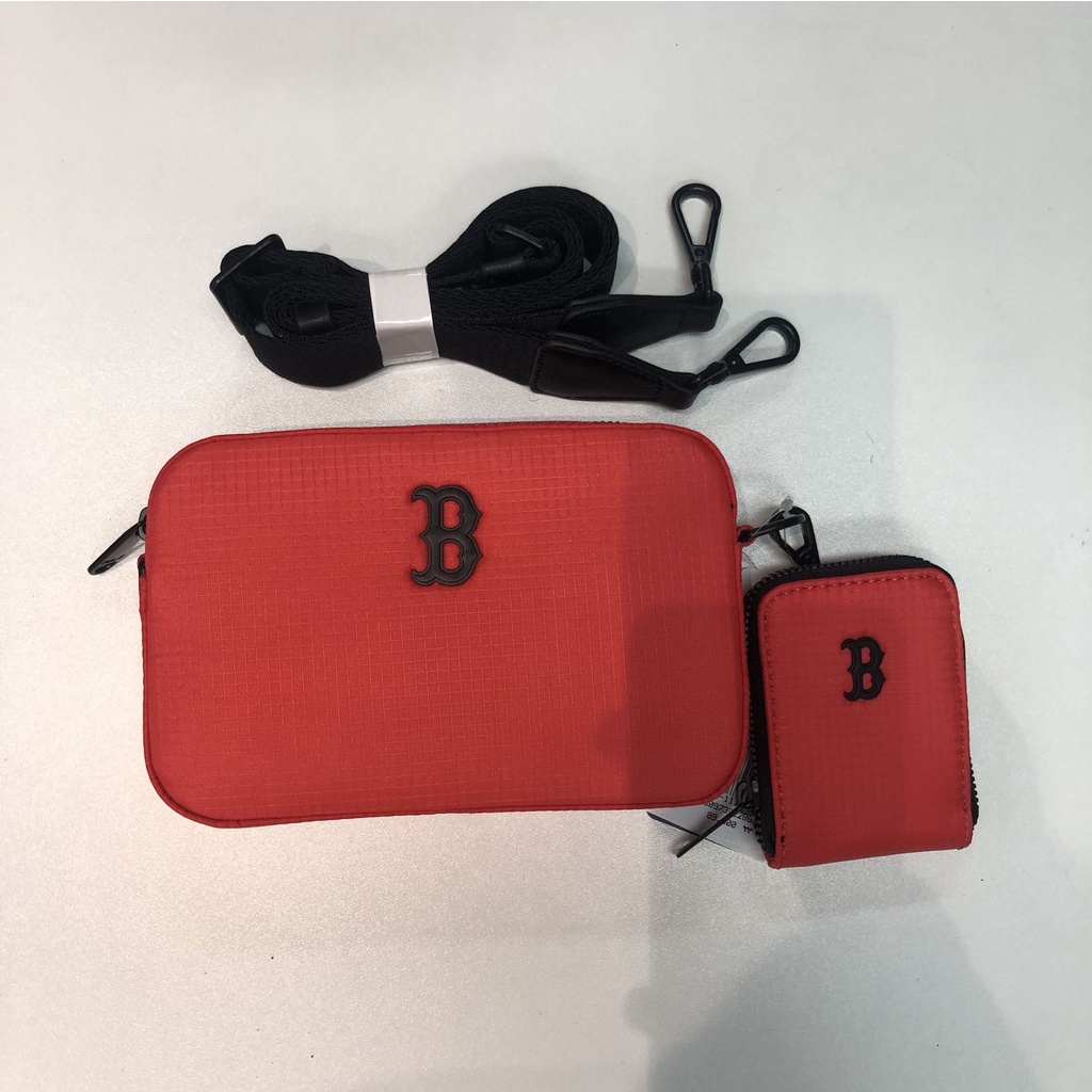 [ CHUẨN HÃNG ] Túi Đeo Chéo MLB Mini Nylon Ripstop Dodgers Size 18  Full Tag Code