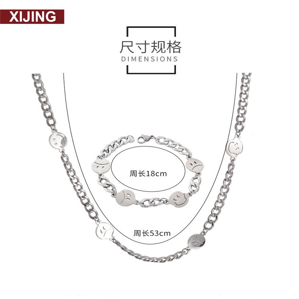【COD】Vòng cổ/Vòng Tay Mặt Cười Thời Trang Cá Tính