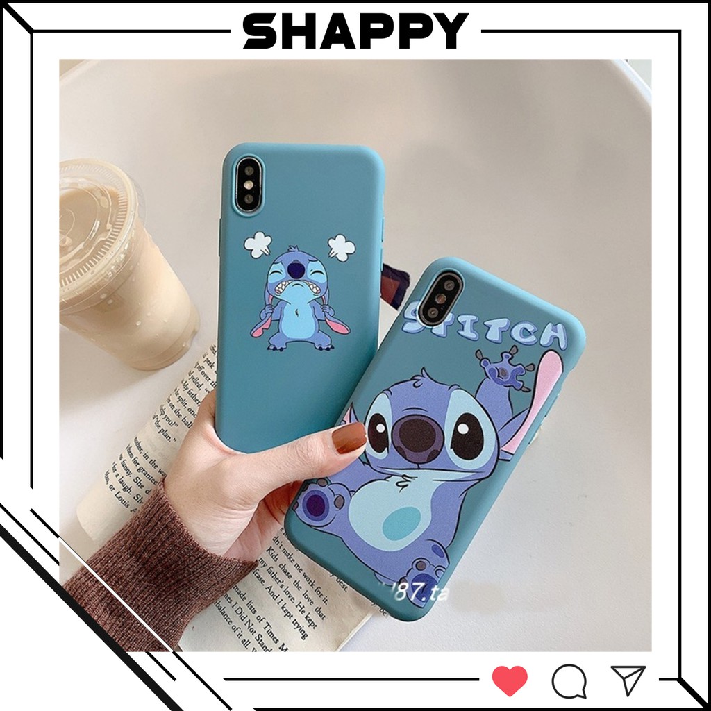 Ốp IPhone TPU Hàn Quốc Hoạ Tiết Gấu Stick Xanh [Shappy Shop] | WebRaoVat - webraovat.net.vn