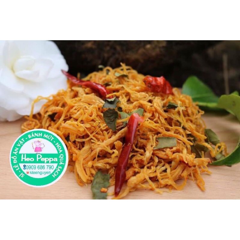 [SẠCH AN TOÀN] KHÔ GÀ LÁ CHANH LOẠI NGON 500gr | BigBuy360 - bigbuy360.vn