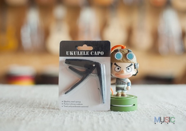 Capo Ukulele Cao cấp ( lõi kim loại rất bền )