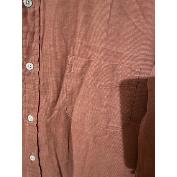 Áo sơ mi 2hand cam hồng