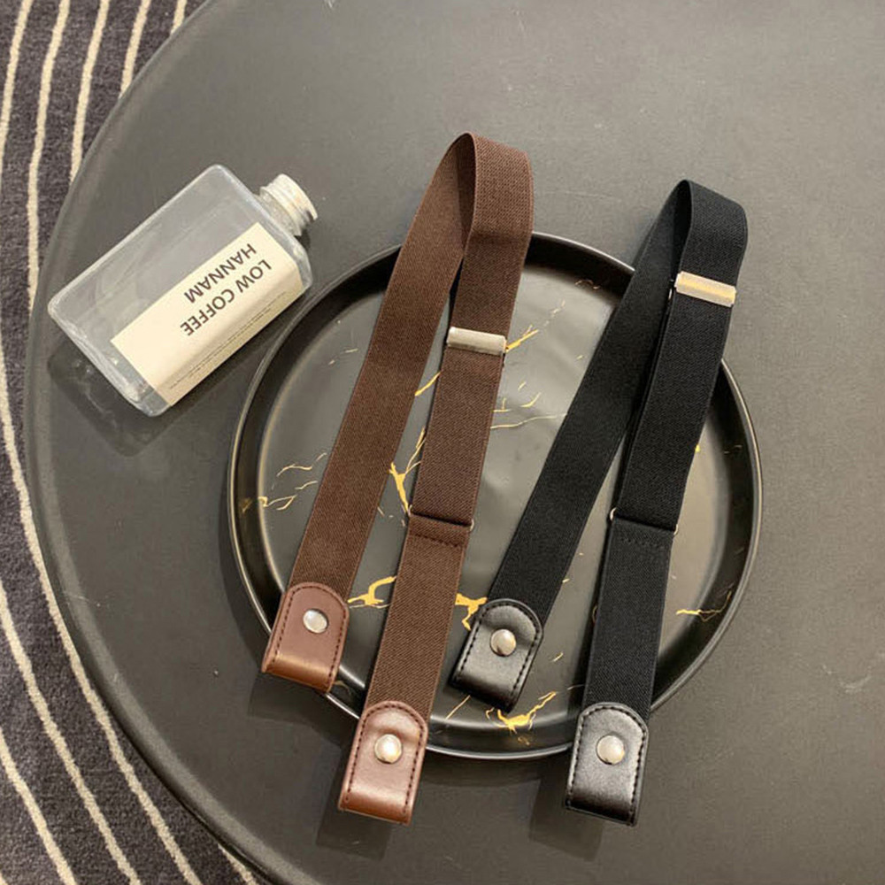 Thắt lưng da không khóa thời trang Hongyu8866 cho nữ