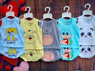 Combo 5 bộ cotton sale 70k