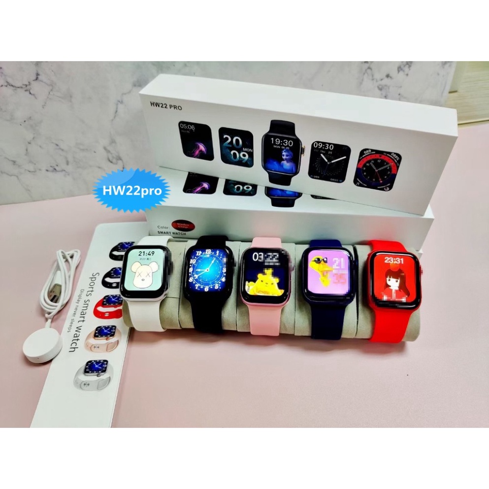 HW22PRO ĐỒNG HỒ THÔNG MINH SERI 6 - NGHE GỌI - NHẬN THÔNG BÁO TIN NHẮN - THAY ẢNH NỀN