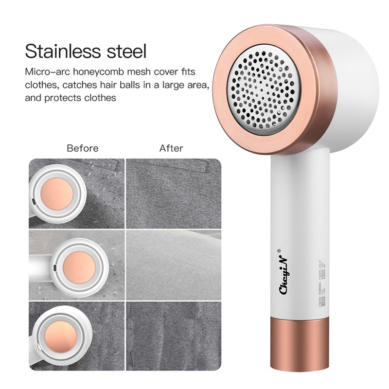 Máy làm sạch sơ vải CkeyiN có thể sạc lại chất lượng cao