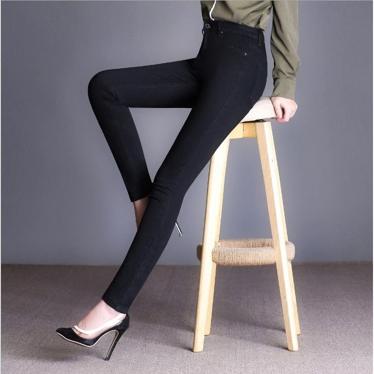 Quần jean nữ cỡ lớn cho người béo mập dáng skinny co giãn 💖BIGSIZE💖 65-80kg mặc vừa