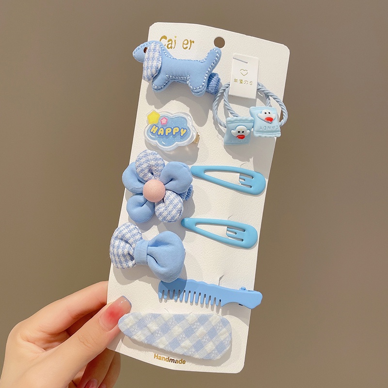 Set 14 Kẹp Tóc Mái Dễ Thương Cho Bé Gái