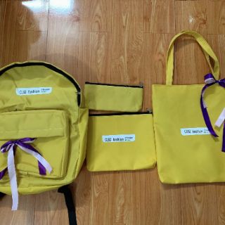 Set balo, túi 4 món - THẮT NƠ
