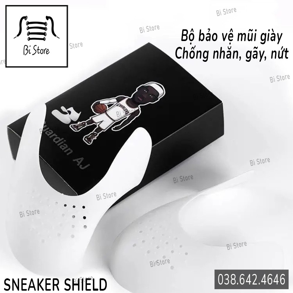 [𝗕𝗮́𝗻 𝘁𝗵𝗲𝗼 𝗰𝗮̣̆𝗽] Bộ bảo vệ mũi giày chống gãy, nhăn, nứt,... - Sneaker Shield [𝗸𝗲̀𝗺 𝗯𝗼𝘅 𝗰𝗮𝗼 𝗰𝗮̂́𝗽 + 𝘃𝗶𝗱𝗲𝗼 𝗛𝗗𝗦𝗗]