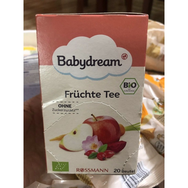 [Date 07/22] Trà hữu cơ Baby Dream hoa quả thì là ngủ ngon hộp 20 túi lọc