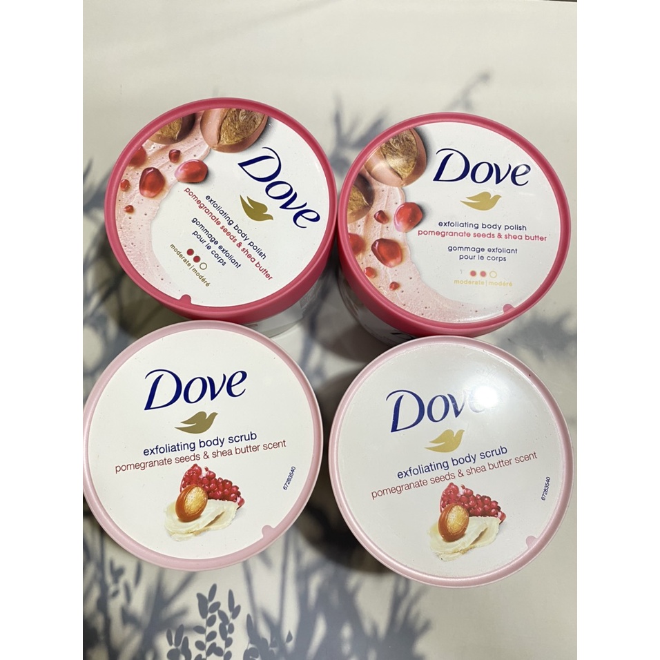 Tẩy da chết body DOVE Exfoliating Body Polish 298g