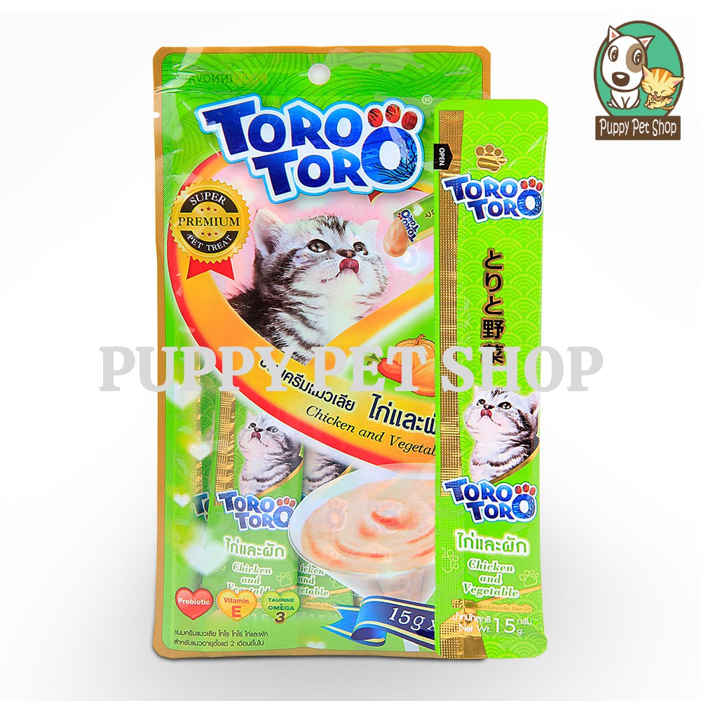 TORO TORO Đồ Thưởng Dạng Sốt Cho Mèo