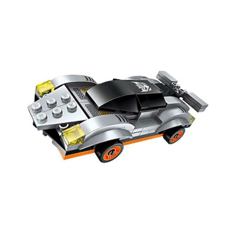 Xếp hình đồ chơi lắp ráp trí tuệ sáng tạo mô hình tàu chiến cho bé yêu 8 in 1