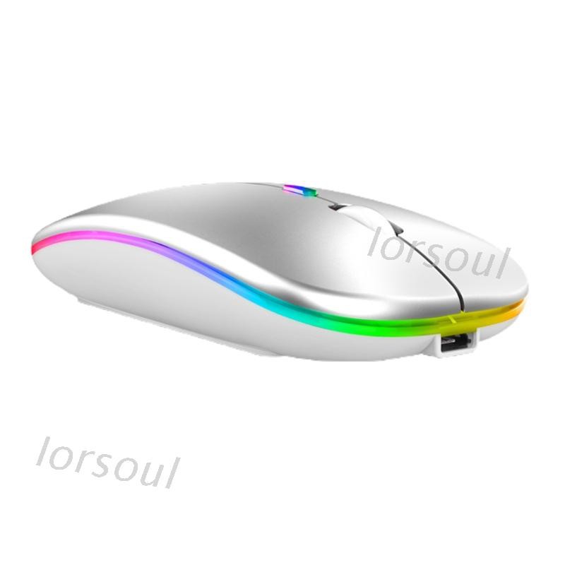 chuột không dây Iorx 2.4g Siêu Mỏng Có Đèn Led Nhiều Màu