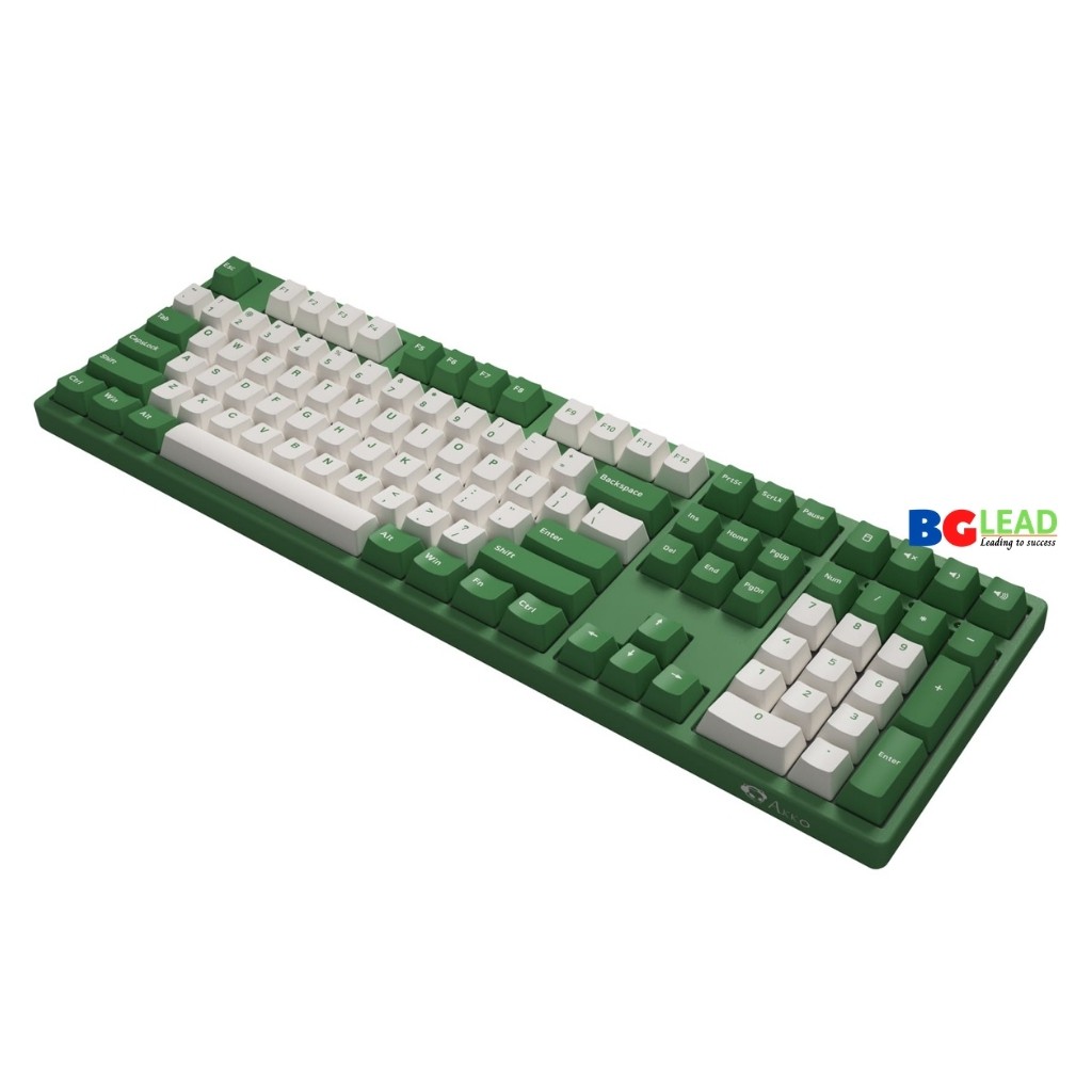 [Mã 273ELHA100K0 hoàn 7% đơn 500K] Bàn phím cơ AKKO 3108 v2 DS Matcha Red Bean (Akko switch v2)