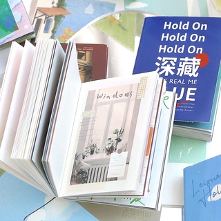 Bộ 100 Tờ Giấy Mini Kiểu Vintage Dùng Trang Trí Sổ Tay/ Nhật Ký DIY
