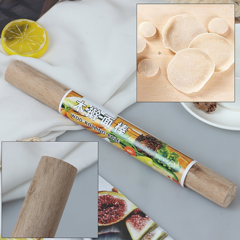 Cây Lăn Bột Làm Bánh Bằng Gỗ Tiện Dụng Cho Nhà Bếp Yancrane3