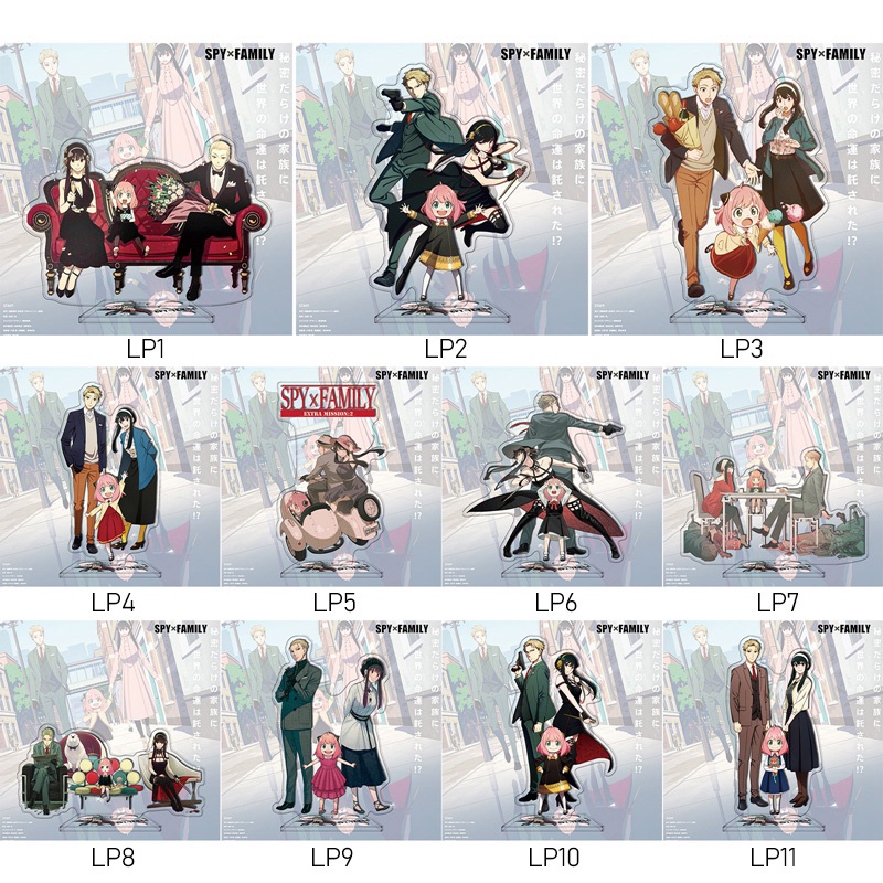 Mô Hình Nhân Vật Loyor Anya Hoạt Hình SPY X FAMILY Độc Đáo