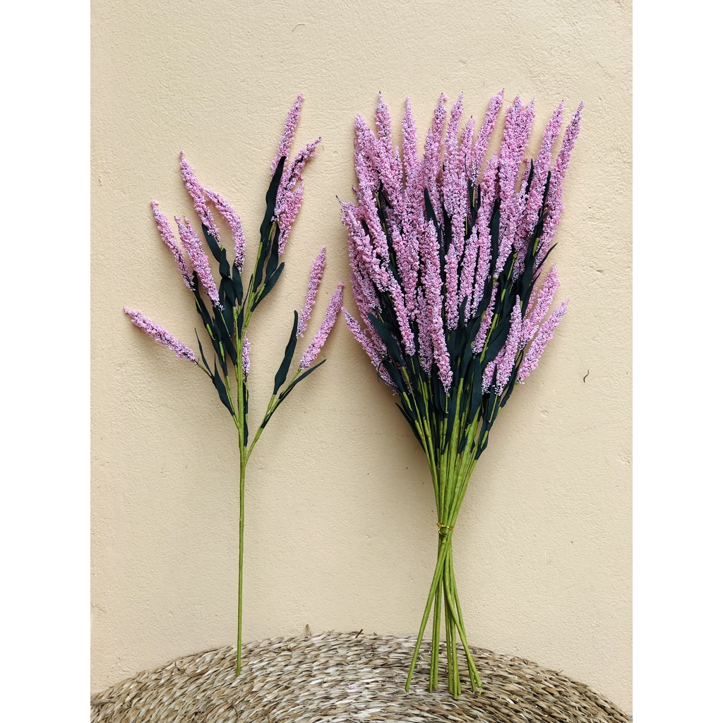 Cành hoa Lavender cắm bình siêu xinh Decor trang trí không gian sống