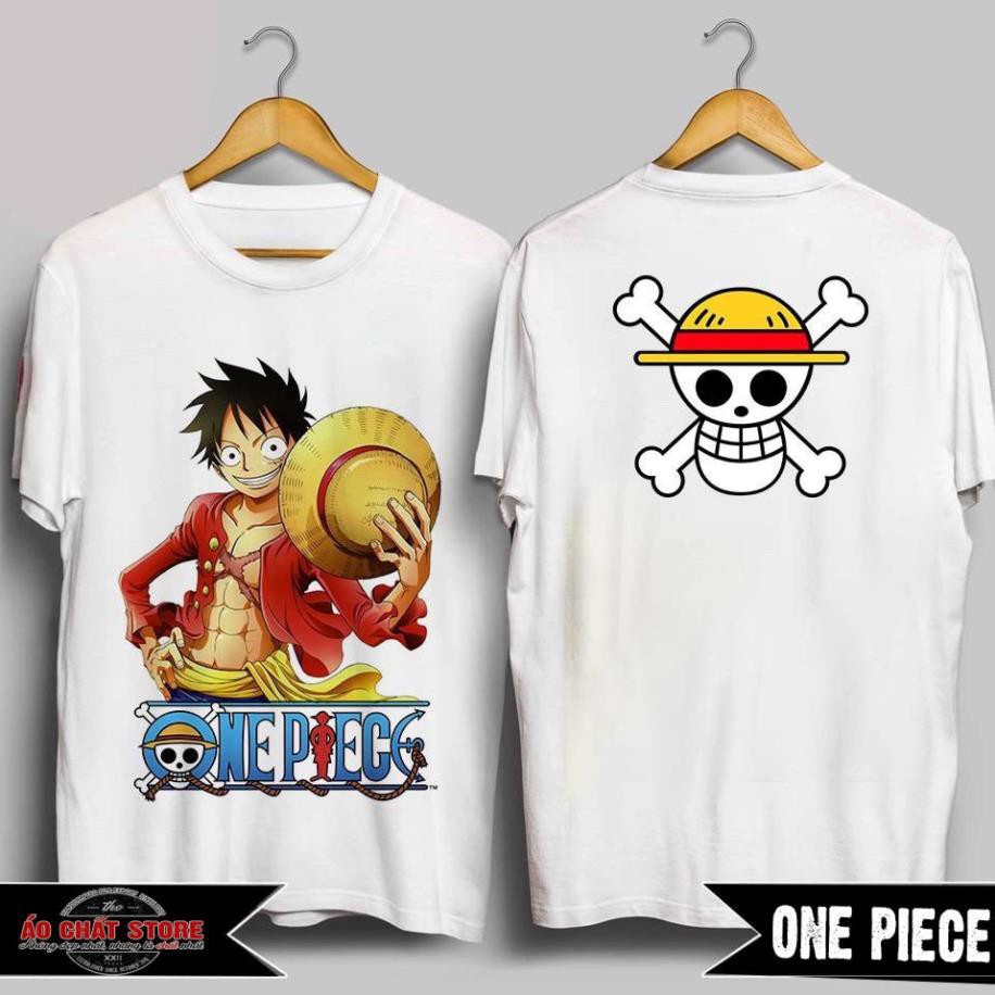 Áo anime Luffy One Piece đảo hải tặc in theo yêu cầu giá rẻ tay lỡ dành cho cả nam và nữ