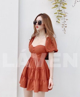 Đầm Cúp Nút Bọc # bigsize 60=>90kg