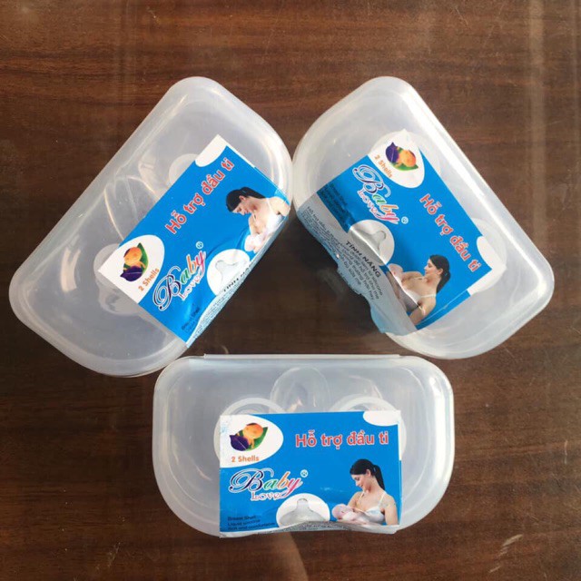Núm trợ ti cho mẹ Hộp hỗ trợ đầu ti 2 chiếc ACuteBaby