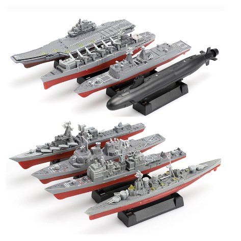 Mô Hình Tàu Chiến Quân Đội 4D Bằng Nhựa Cho Bé