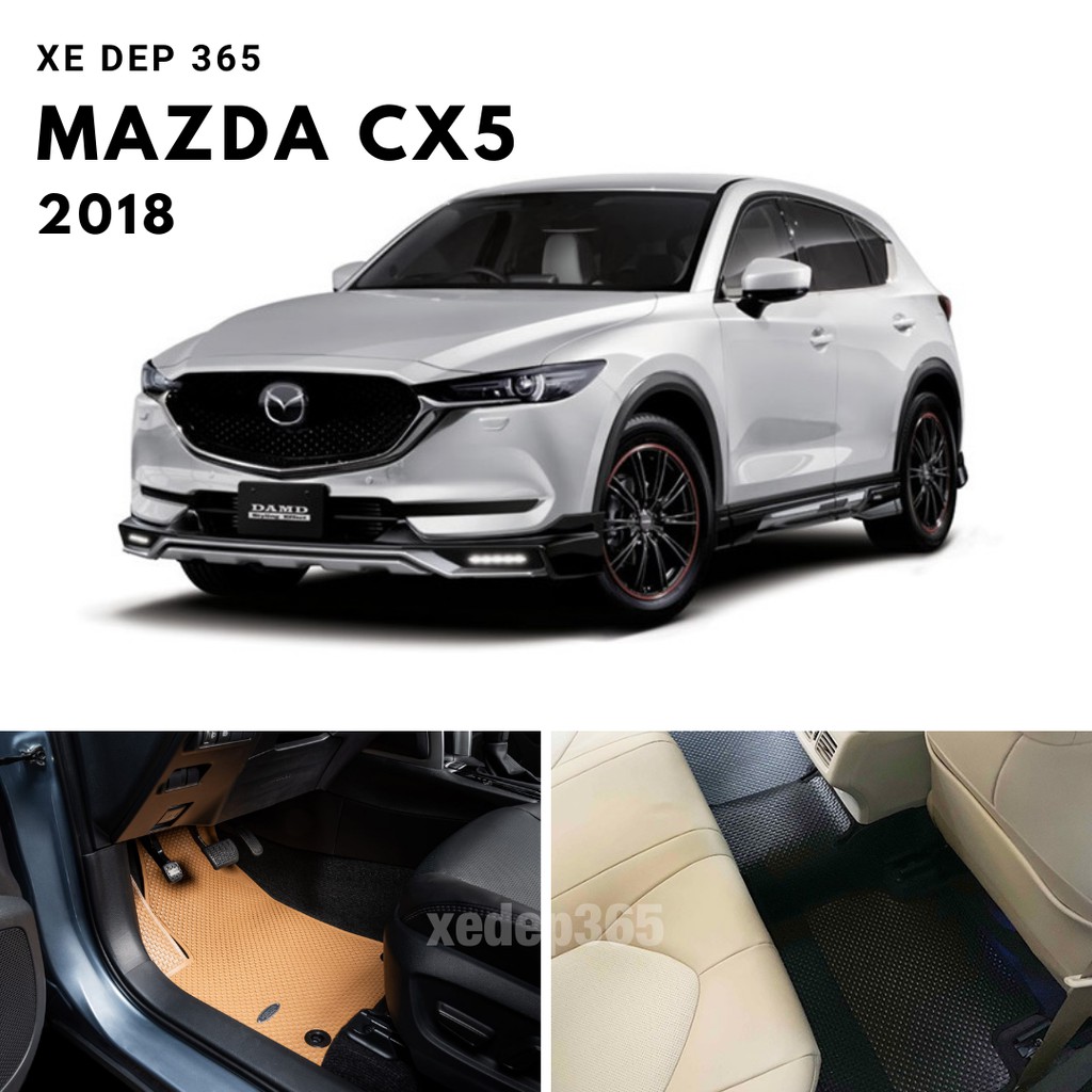 Thảm lót sàn cao su Kata (backliners) cho xe Mazda CX5 2018