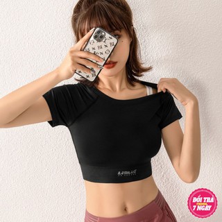 Áo Tập Gym Nữ 💓💓[ DX 062 ]💓💓 Áo Thun Thể Thao, Áo Tập Yoga