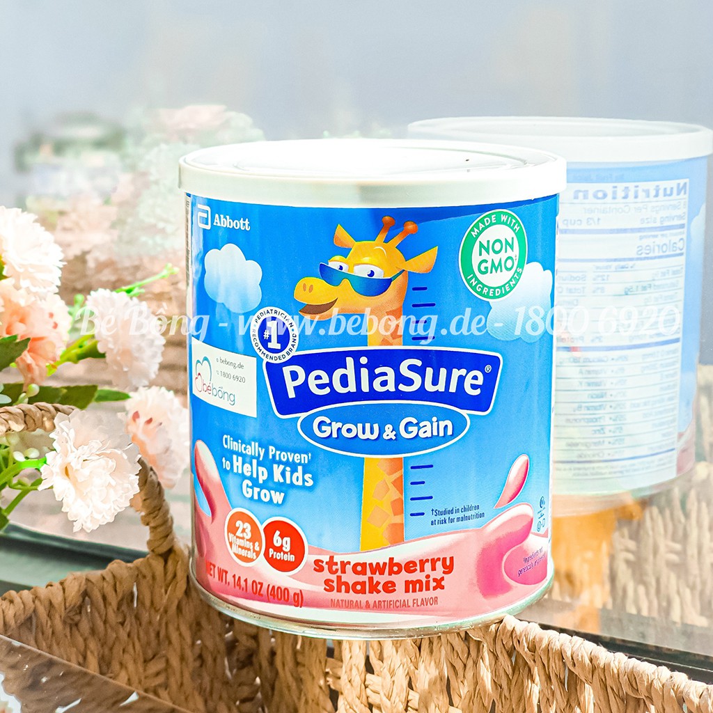 Sữa Pediasure Grow &amp; Gain Shake Mix 400g