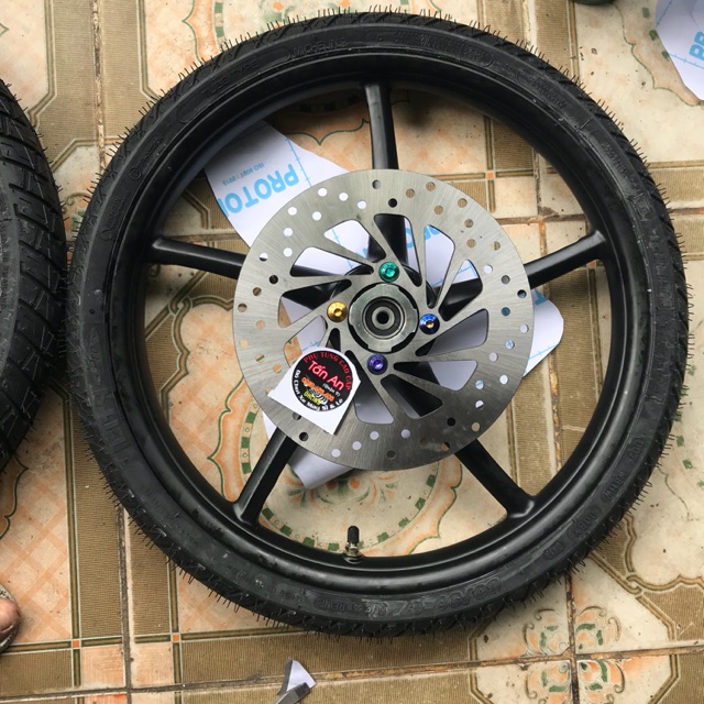 Đĩa trước Kozi mâm Ya 4 lỗ ra size 245mm