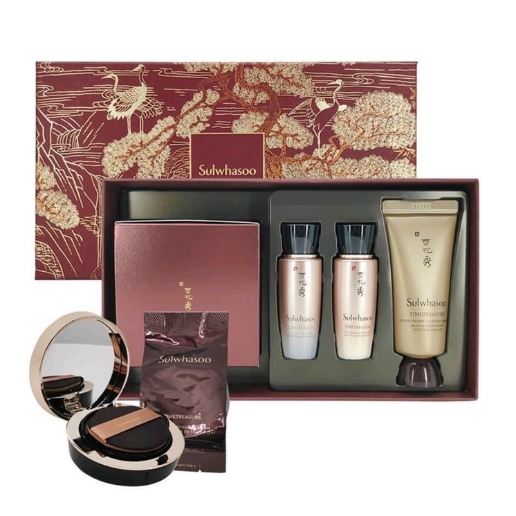 set phấn nước sulwhasoo thông đỏ