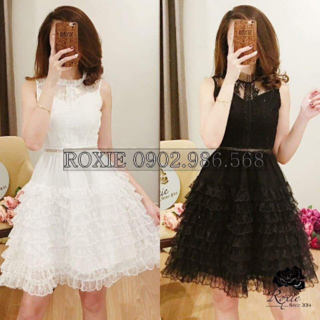 Đầm ren nhiều tầng