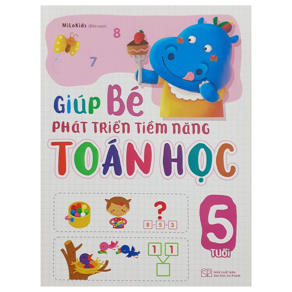 Sách - Giúp bé phát triển tiềm năng toán học 5 tuổi