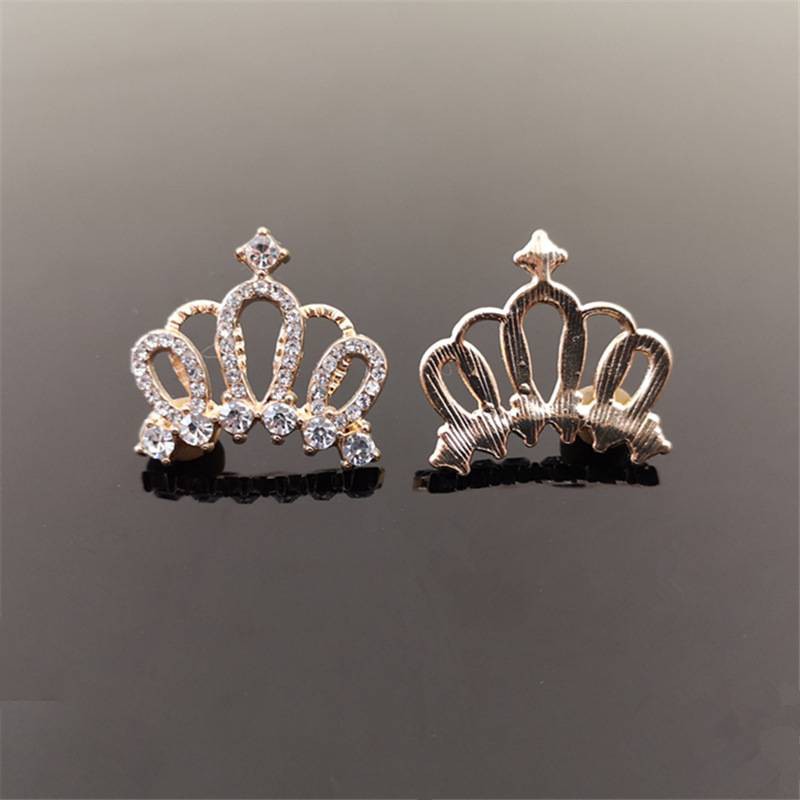 Phụ kiện tóc hợp kim trẻ em mũ rhinestone vương miện phụ kiện trang sức handmade