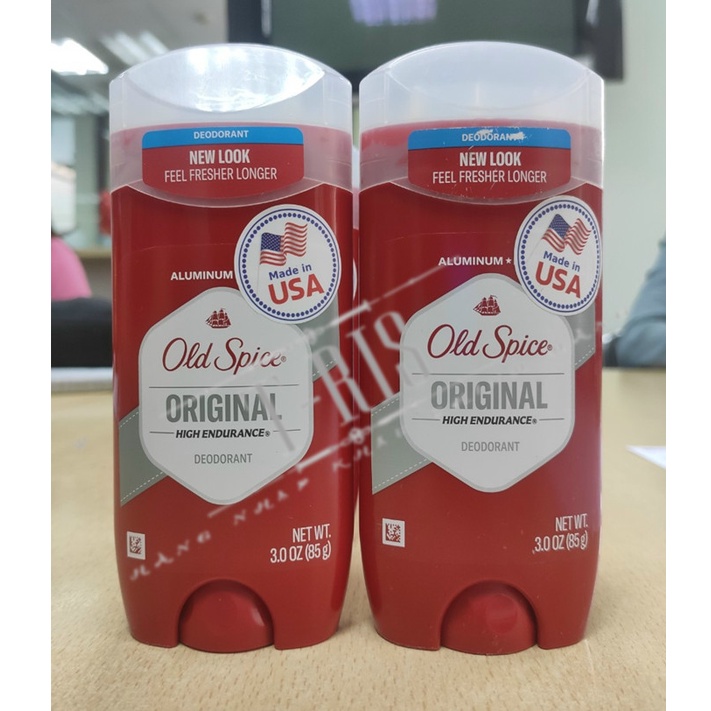 [85gr-Chuẩn Mỹ] Sáp khử mùi Old Spice (Ruột xanh) 85g | Pure Sport| Fresh| Original| - Nhập khẩu chính hãng P&G- Giá tốt