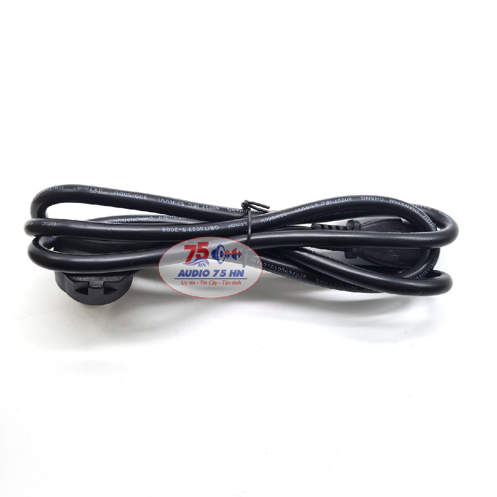 Dây nguồn AC 3 chân dẹt 10A - 250V loại tốt dài 1.5M