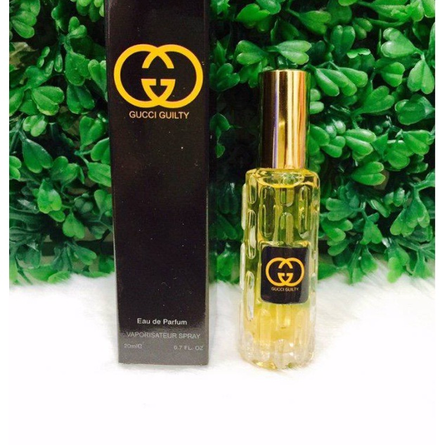 Nước hoa mini Gucci Guilty nam nữ 20ml lưu hương chai dạng xịt nhỏ gọn - Shop Viloet