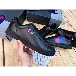Giày Champion nam nữ cao cấp năng động thời trang nhẹ êm (đen)
